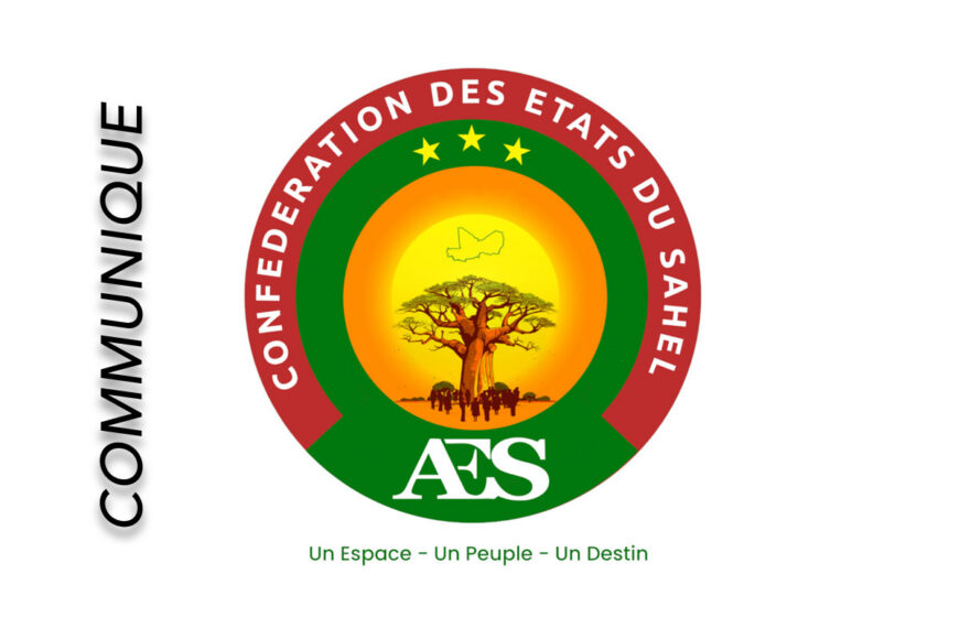 Communiqué de l’AES, relatif à la violation de…